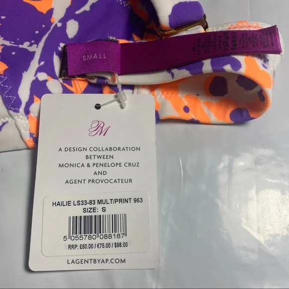 Agent Provocateur L'Agent Hailie Bikini Top (S) - Picture 4 of 6